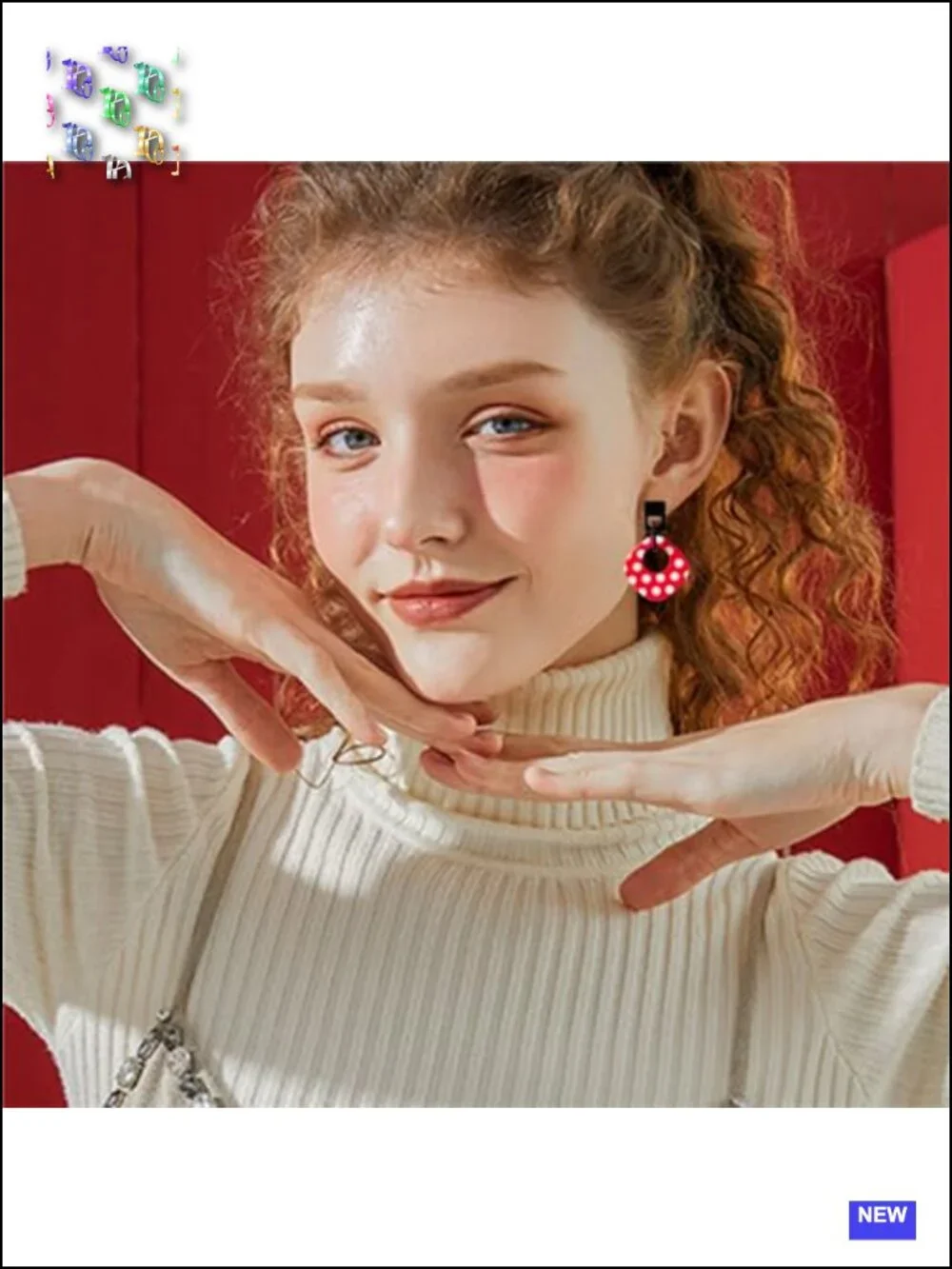 Acrylic Geometric Drop Dangle Earrings Bohemian Layered Statement Jewelry